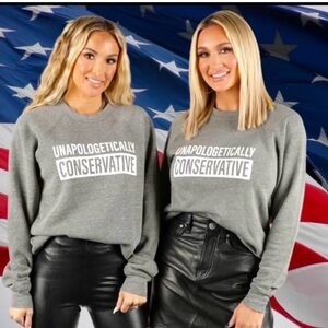 Unapologetically Conservative Sweatshirt Sz Large